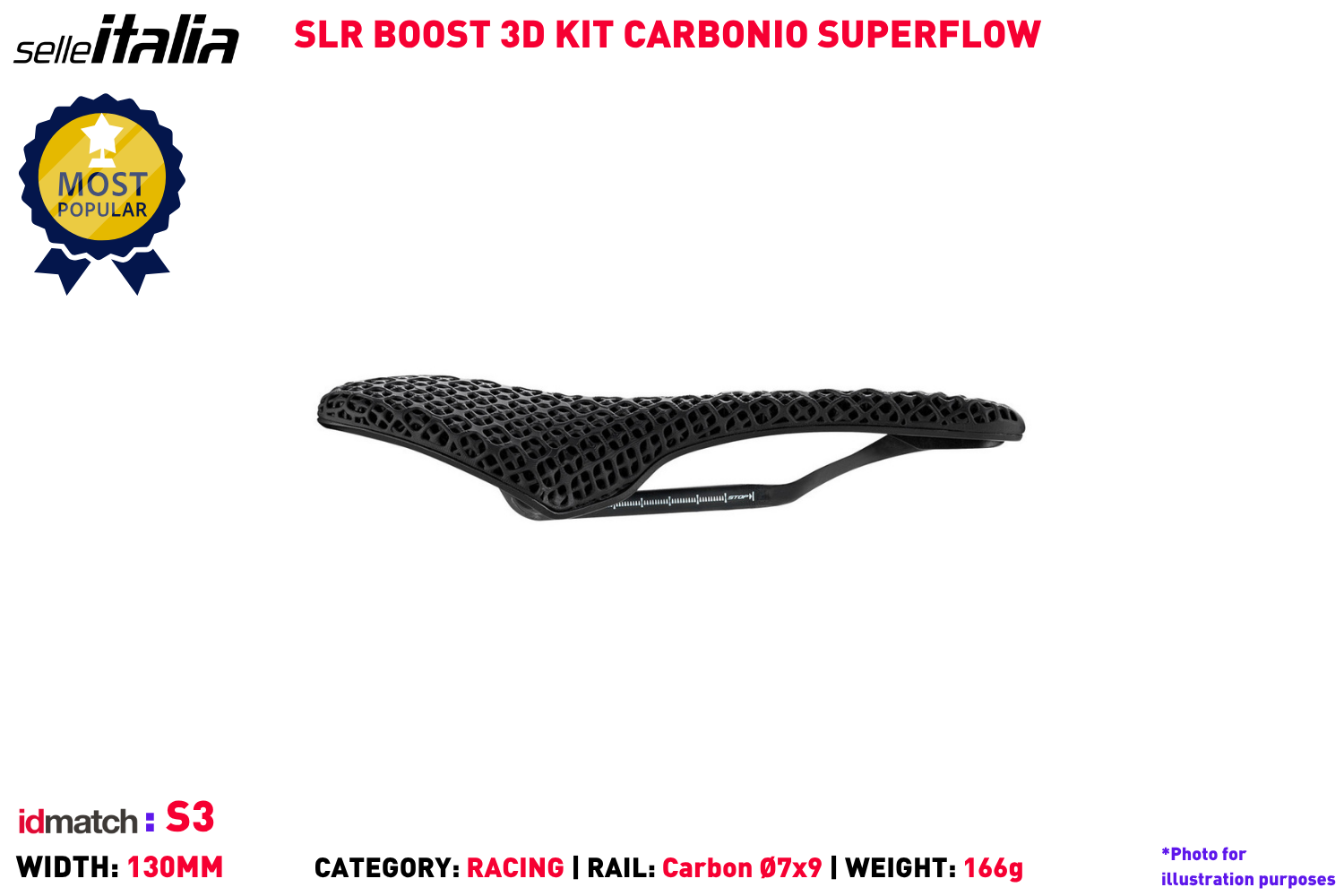 SLR Boost 3D Kit Carbonio Superflow - L3 | Hup Leong Company | The